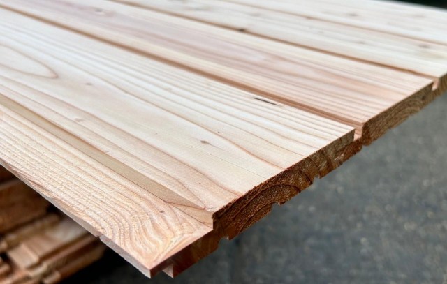Larch 20 x 144mm Channel Groove Cladding ST6.L 