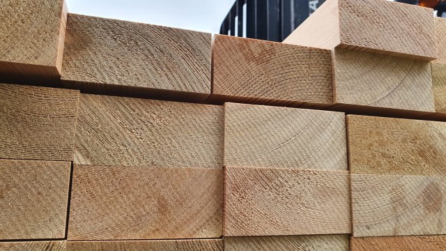 Siberian Larch 45 x 95mm P.A.R. Fencing