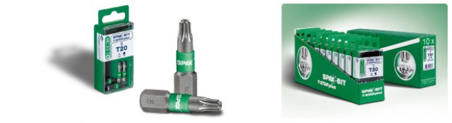 Spax T-star drive bits T20