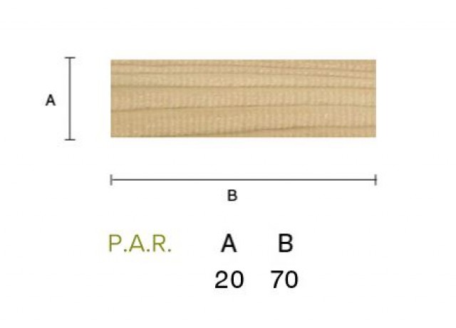 Siberian Larch 20 x 70mm P.A.R. Fencing