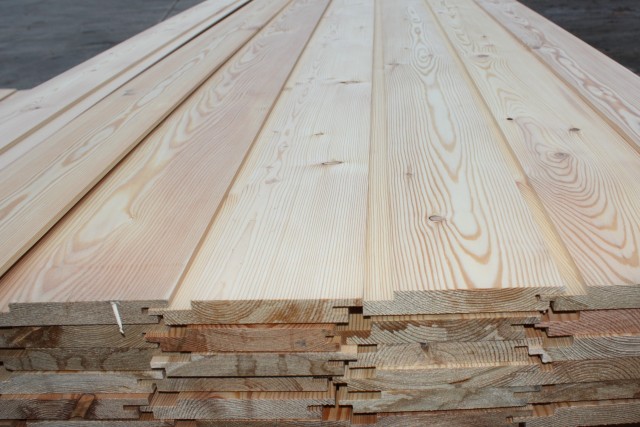 Siberian Larch 20 x 144mm Channel Groove Cladding ST6.L 