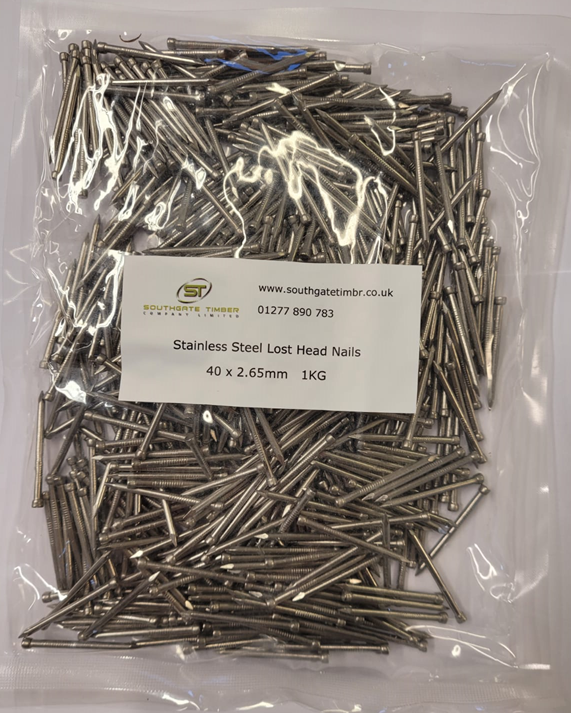 Stainless Steel Lost Head Stainless Steel Nails Steel Nails